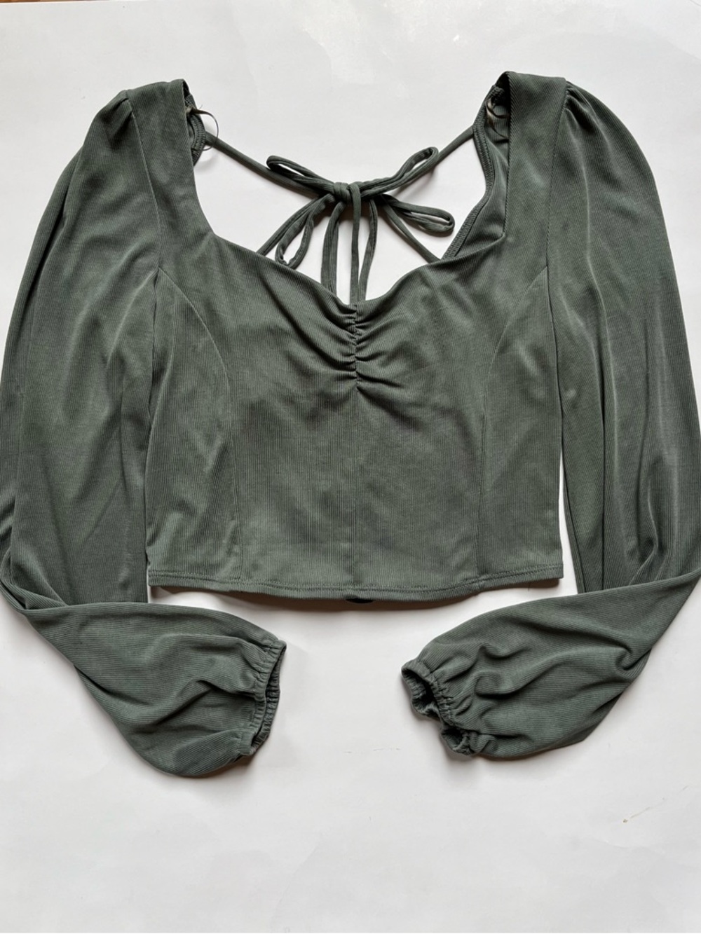 Kirious Green Long Sleeve Top